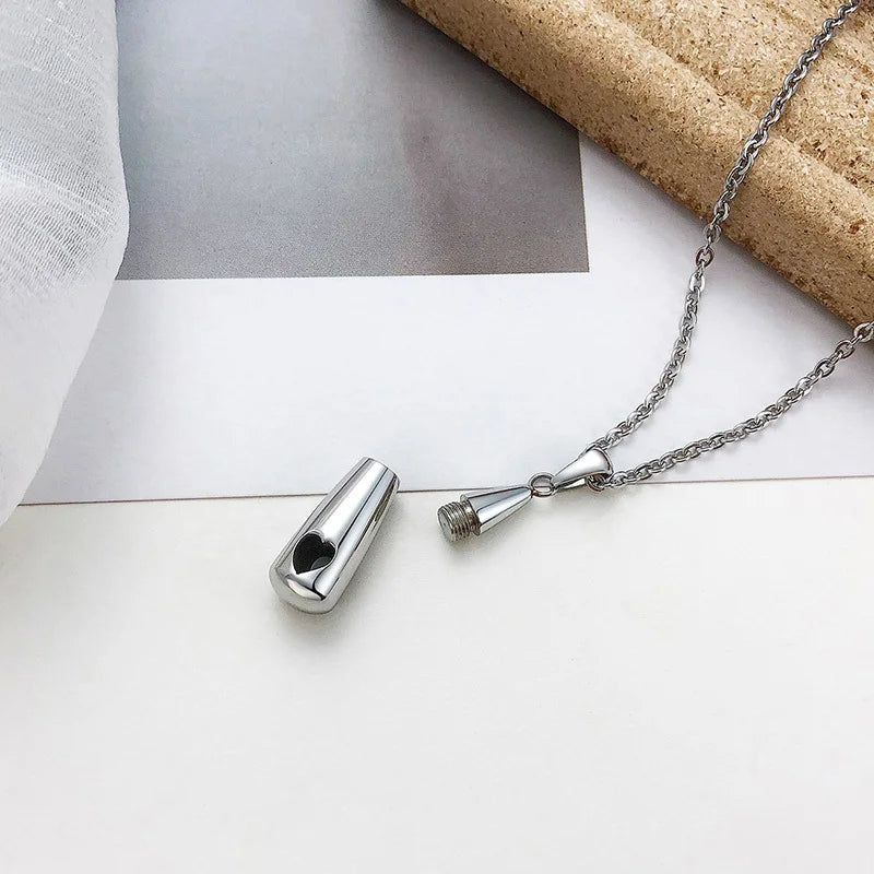 Ashes Necklace Jewelry Memorial Keepsake Urn Remembrance Gift