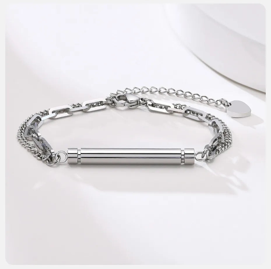 Cremation Urn Bracelet Ashes Holder Memorial Wristband