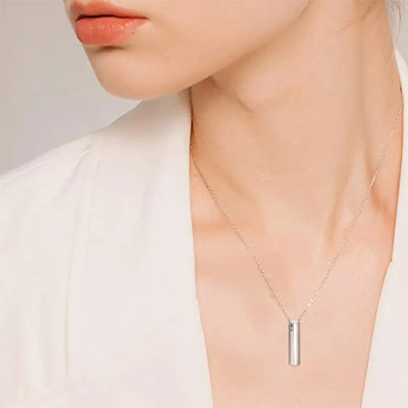 Urn Memorial Pendant Necklace Memorial Ash