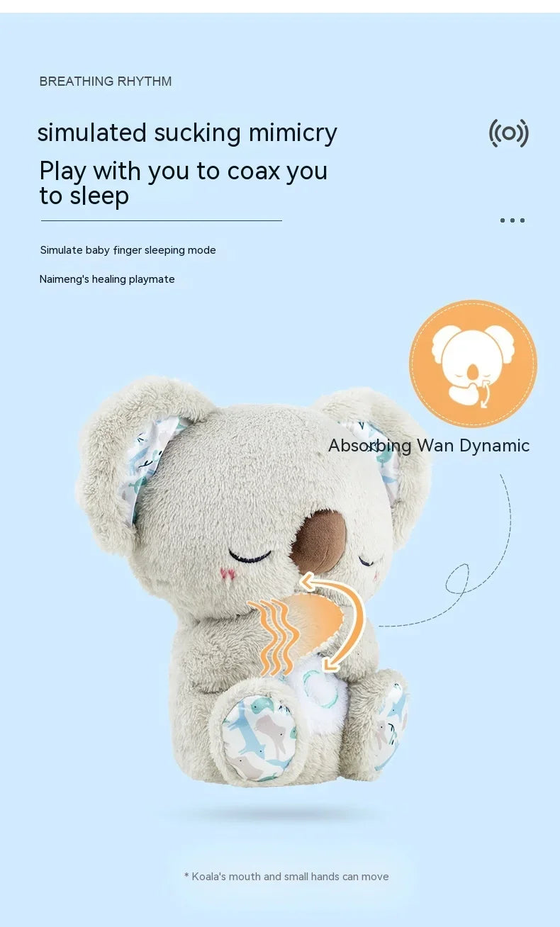 Baby Sleeping Plush Doll Electric Breathing Otter