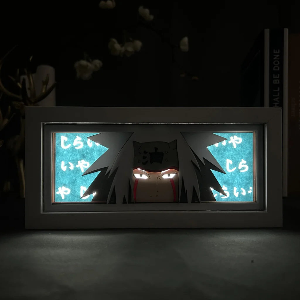 3D Anime LED Light Box Uchiha Itachi Action Figure