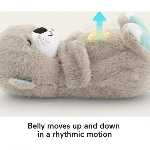 Baby Sleeping Plush Doll Electric Breathing Otter